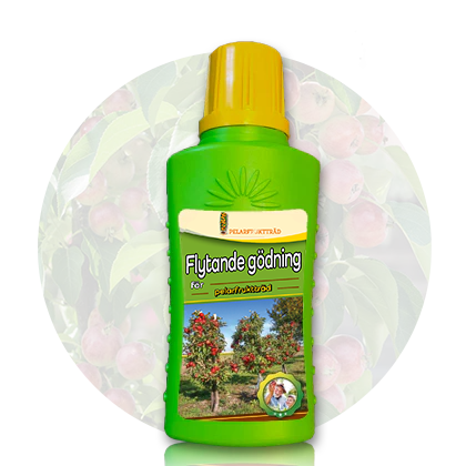 Flydende gødning på 200 ml til søjleformede frugttræer