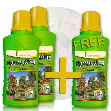 Flydende gødning på 200 ml til søjleformede frugttræer
